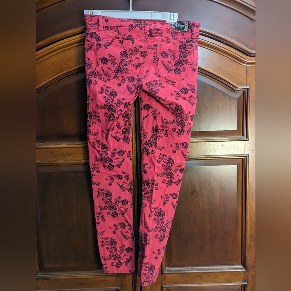 Rewash Pink Floral Pants - Picture 3 of 6